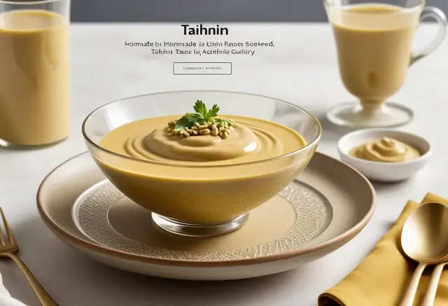 Video thumbnail for Homemade Tahini Recipe