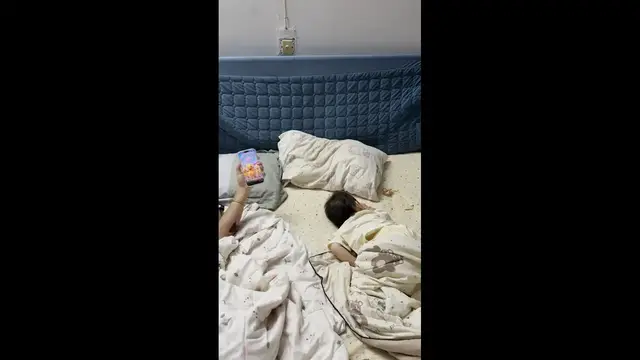 Video thumbnail for Toddler Wakes Up and Dances to Music in Jianxi, China