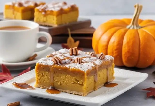 Video thumbnail for Pumpkin Spice Dessert Bars