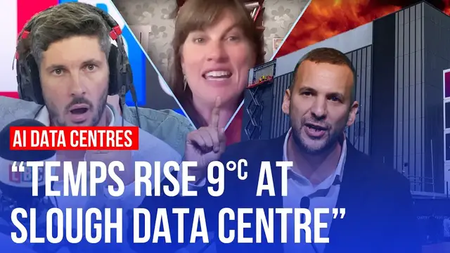 Video thumbnail for Greens call for 'temporary pause' on new data centres