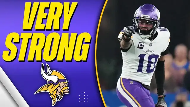 Video thumbnail for a to z sports - minnesota vikings: ranking the vikings top 5 position groups!