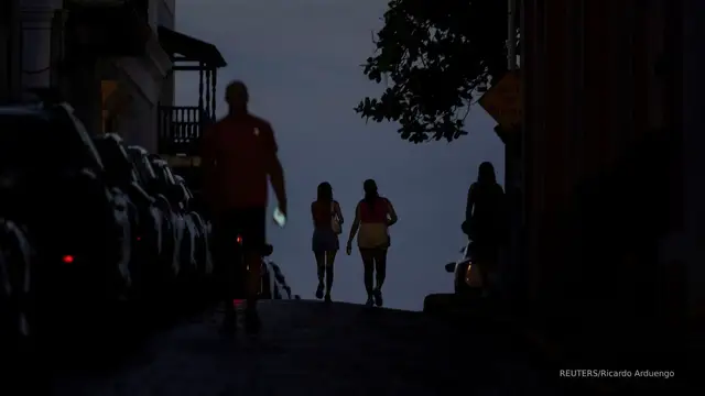 'Video thumbnail for Puerto Rico hit with another island-wide power outage'