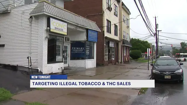 Video thumbnail for Passaic County cracks down on retailers accused of selling tobacco, THC products illegally