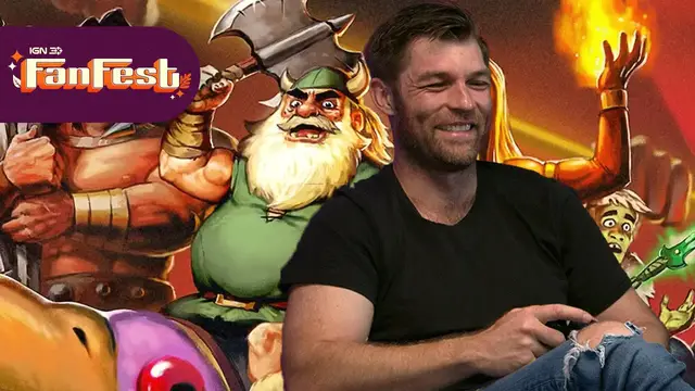 Video thumbnail for Liam McIntyre Chats About Game Adaptations While Playing Golden Axe | FanFest Fall 2026