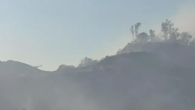 Video thumbnail for Italy: Large wildfire breaks out near Naples volcanic area as Italy expands heat alerts.