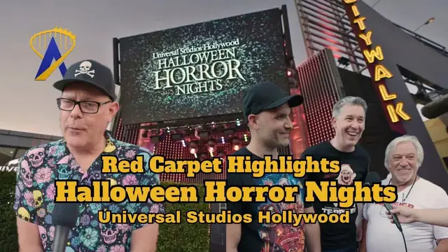 'Video thumbnail for Horror Nights Hollywood Red Carpet Highlights 2025'