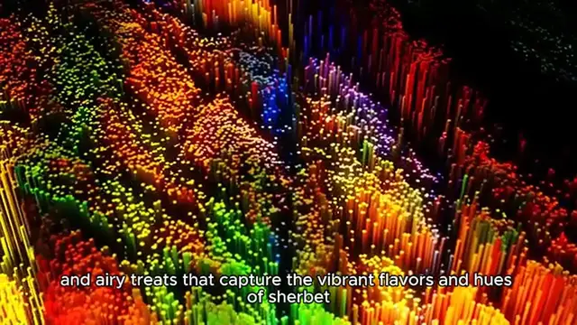 Video thumbnail for Rainbow Sherbet Meringues