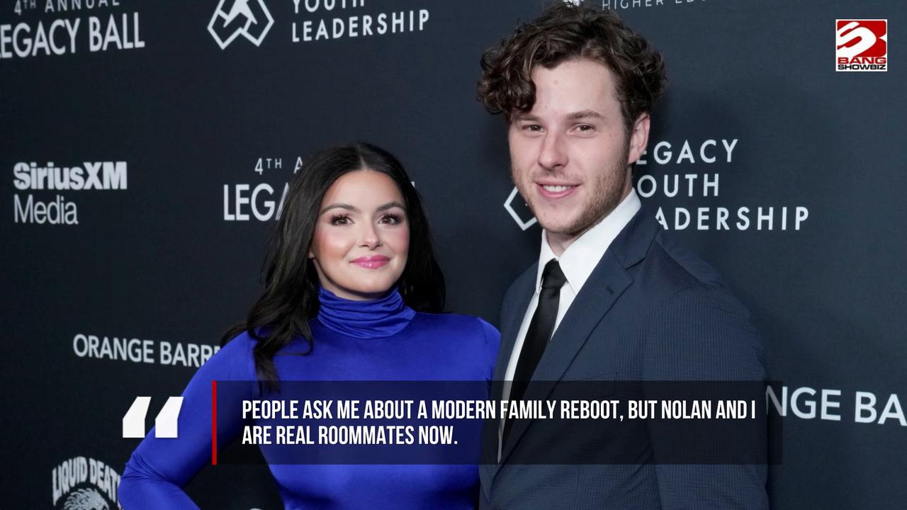 Video thumbnail for Ariel Winter moves in with Modern Family costar after Luke Benward split