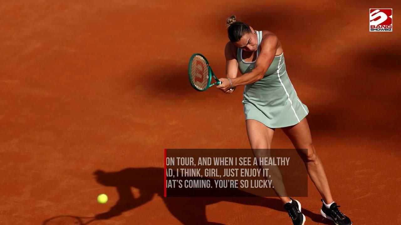 Video thumbnail for Aryna Sabalenka is devastated that her dad didn't get to see her tennis glory