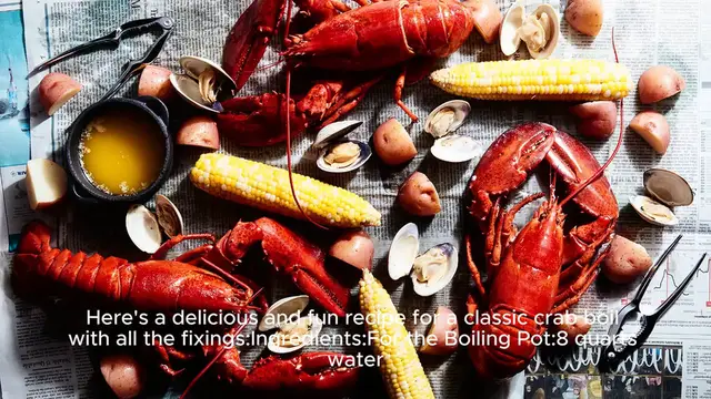 Video thumbnail for Crab boil recipe