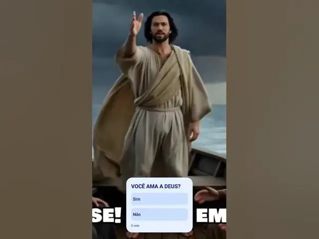 Video thumbnail for MOMENTO EXATO QUE JESUS ACALMOU A TEMPESTADE!!!