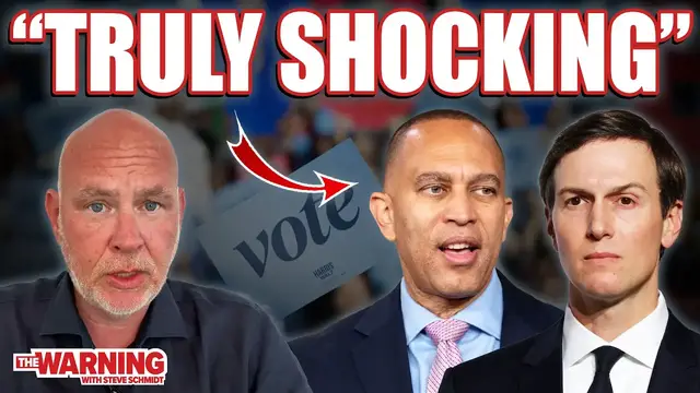 Video thumbnail for Hakeem Jeffries Owes America an Explanation | Steve Schmidt