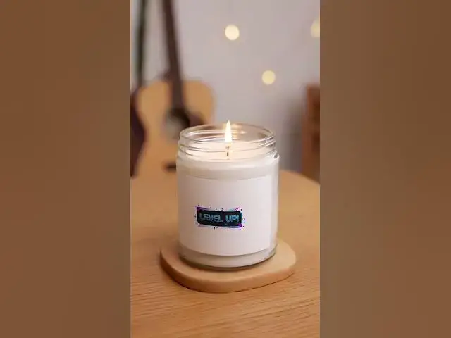 Video thumbnail for Level Up candle