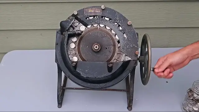 'Video thumbnail for Oldest Mechanical Coin Sorter'