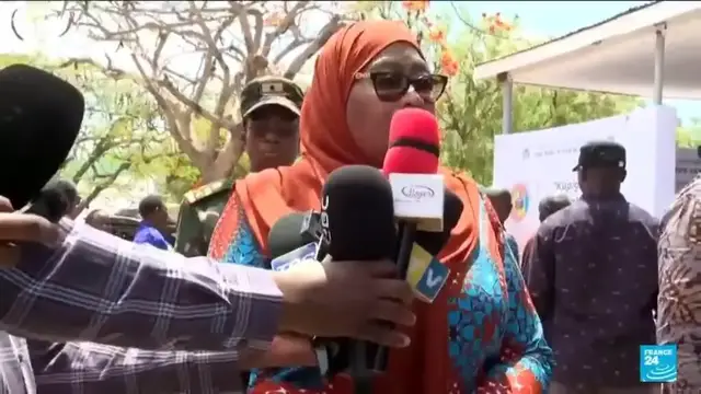 'Video thumbnail for Tanzania's President Hassan wins contested election after crackdown on opposition'