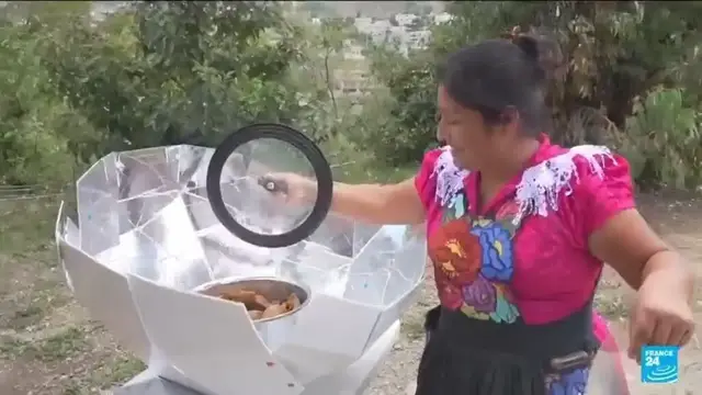 'Video thumbnail for Solar-powered cooking gains popularity in Mexico'