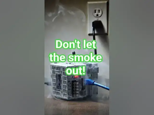 Video thumbnail for Why You Should NEVER Let the Magic Smoke Out of Your PLC! 💨🚭