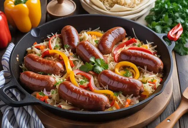 Video thumbnail for Polish Sausage Recipe