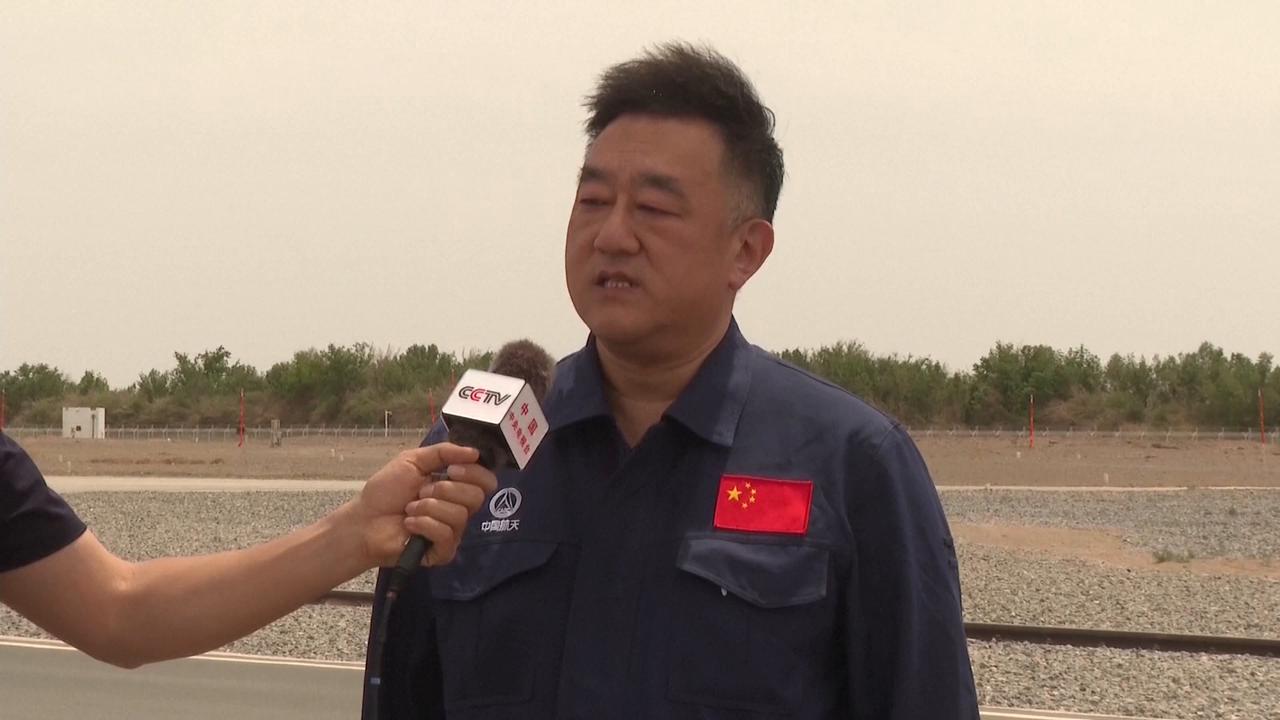 Video thumbnail for China: Rocket propellant filling underway for upcoming Shenzhou-23 crewed mission.