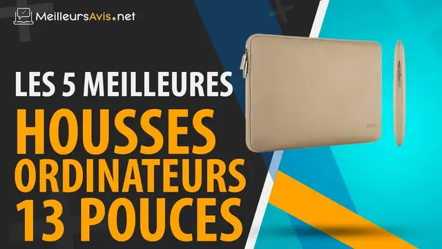 Video thumbnail for ⭐️ MEILLEURE HOUSSE ORDINATEUR 13 POUCES - Avis & Guide d'achat (Comparatif 2022)