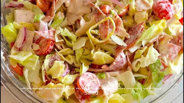 Video thumbnail for Italian Grinder Salad recipe