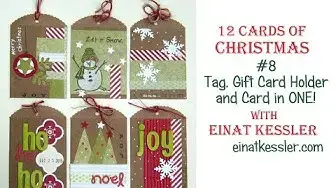 'Video thumbnail for Christmas Cards - Card, Tag, Gift Card Holder in ONE! CHECK OUT LIMITED TIME OFFER IN DESCRIPTION!'