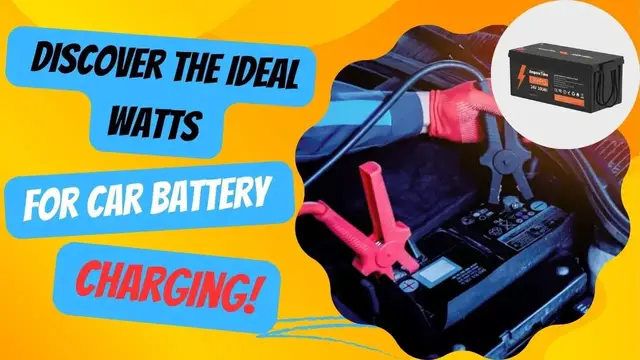 Video thumbnail for Discover the Ideal Watts for Car Battery Charging!