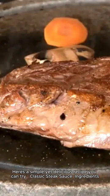 'Video thumbnail for steak sauce recipe '