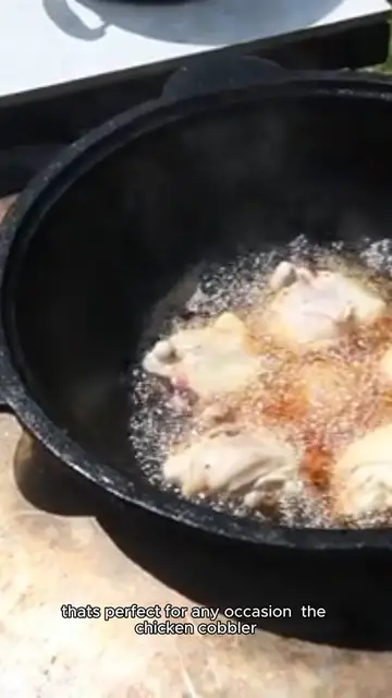 Video thumbnail for Chicken cobbler recipe
