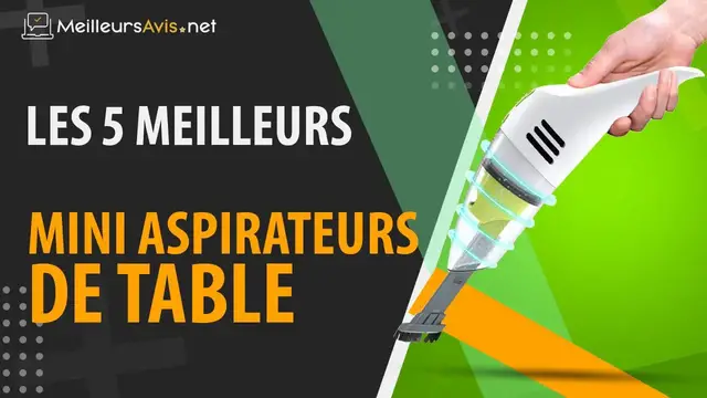 Video thumbnail for ⭐️ MEILLEUR MINI ASPIRATEUR DE TABLE - Avis & Guide d'achat (Comparatif 2020)