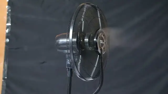 Video thumbnail for Remote Control 16 Inch Ultrasonic Humidifier Air Indoor Standing Spray Cooling Water Mist Fan - Buy Electric Fan, Cooling Fan, Air Fan