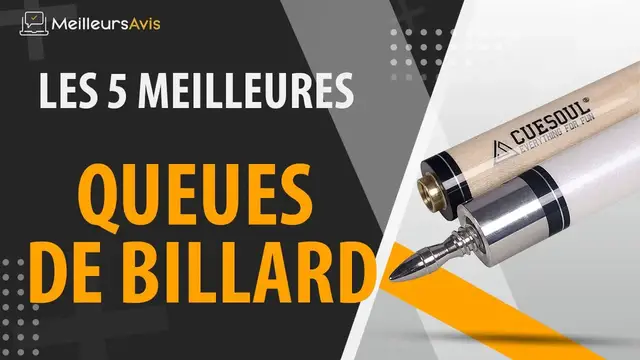 Video thumbnail for ⭐️ MEILLEURE QUEUE DE BILLARD - Avis & Guide d'achat (Comparatif 2021)