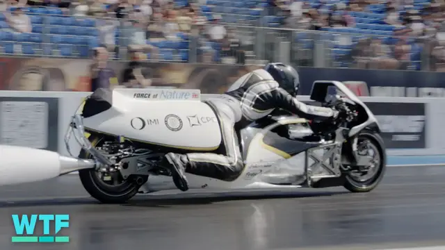 Video thumbnail for World's Fastest Steam-Powered Rocketbike