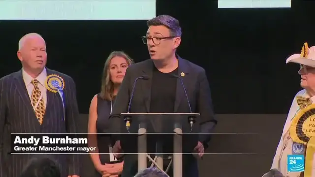 Video thumbnail for Starmer's main rival wins key Makerfield election, looks to premiership