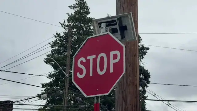 Video thumbnail for Paterson adds solar-powered stop signs to improve visibility, reduce accidents