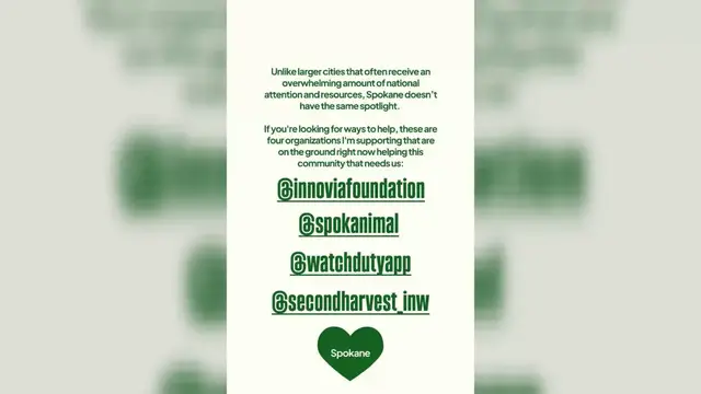 Video thumbnail for UNCAPTIONED: Sydney Sweeney voices support for victims of 'devastating' Washington wildfires.