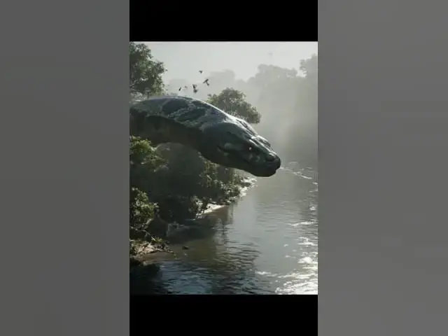 'Video thumbnail for Giant anaconda in the Amazon rainforest'
