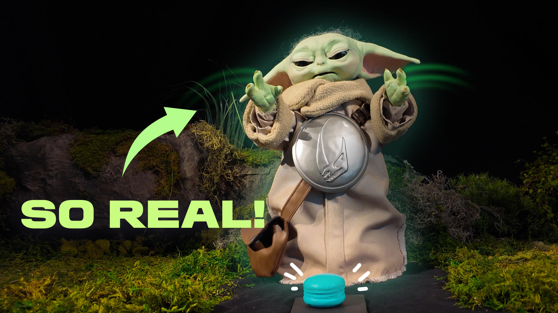 Video thumbnail for Ultimate Grogu First Look: How Hasbro Made a $600 Star Wars Animatronic