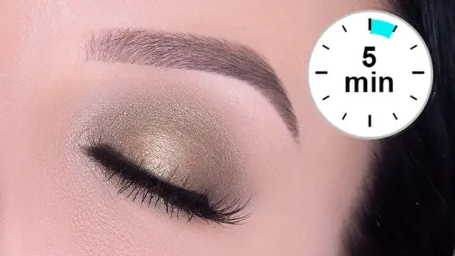 Video thumbnail for 5 MINUTE Soft Green Eye Look For Brown Eyes | ABH Nouveau palete