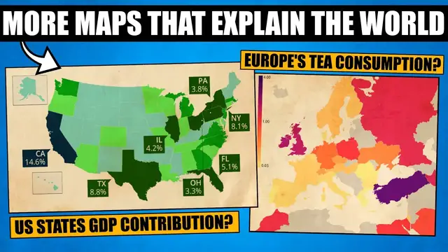 Video thumbnail for More Maps That Help You Understand The World