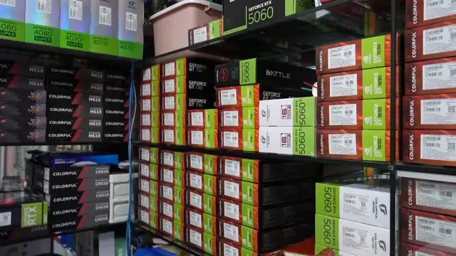Video thumbnail for China: Graphics card shortage drives up prices in China.