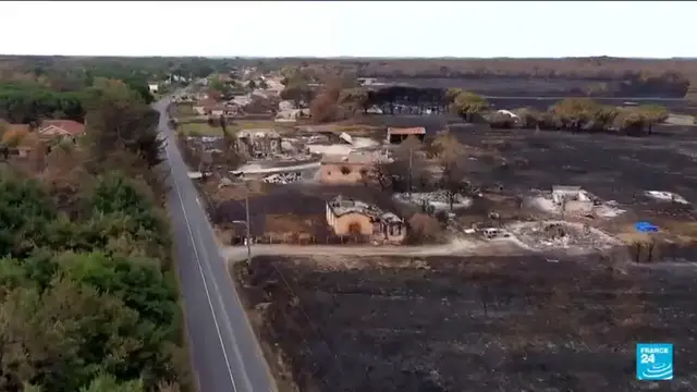 Video thumbnail for France: Most of 224,000 evacuees allowed to return home after devastating fires