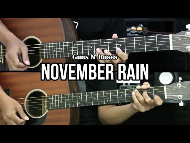 Video thumbnail for November Rain - Guns N' Roses | EASY Guitar Lessons - Guitar Tutorial