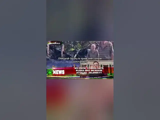 Video thumbnail for We Know, Coming Days, Russia May Increase Attacks - Zelenskyy