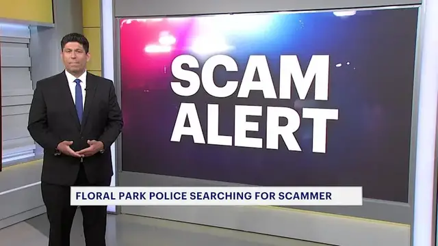 Video thumbnail for Floral Park police searching for scammer 