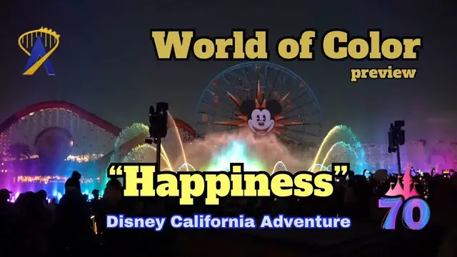 Video thumbnail for World of Color Happiness Preview - First Five Minutes