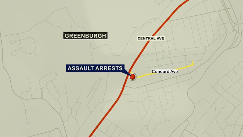 Video thumbnail for Assault in Greenburgh leads to arrests of two men including weapon charge
