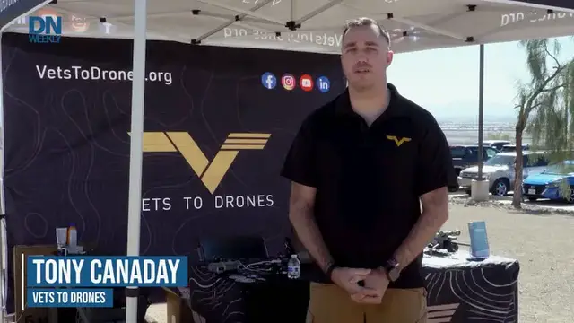Video thumbnail for Veterans group offers industry-specific training on commercial drones