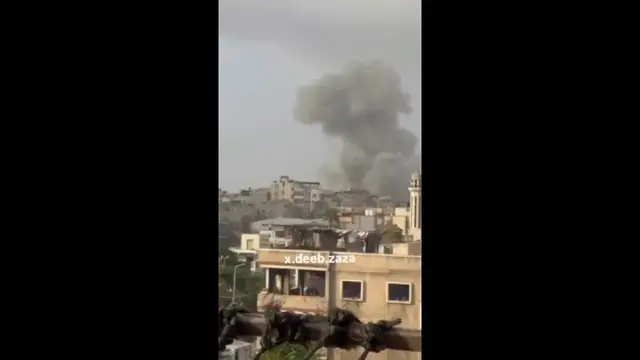 'Video thumbnail for Gaza reports: IDF attacks in Zeitoun area'