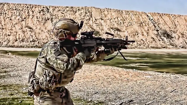 'Video thumbnail for U.S. Soldiers Practice Live Fire Drills In Iraq (2020)'